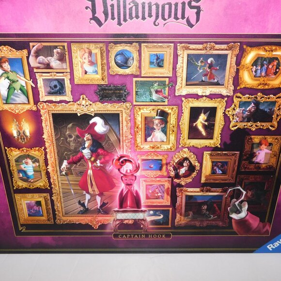 Ravensburger Puzzle 1000 pcs Disney Villainous Villains Captain Hook 150229 - Picture 2 of 6